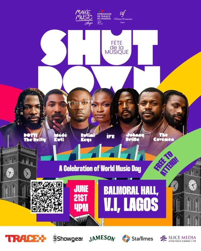 Make Music Lagos Shutdown Concert Fête De La Musique